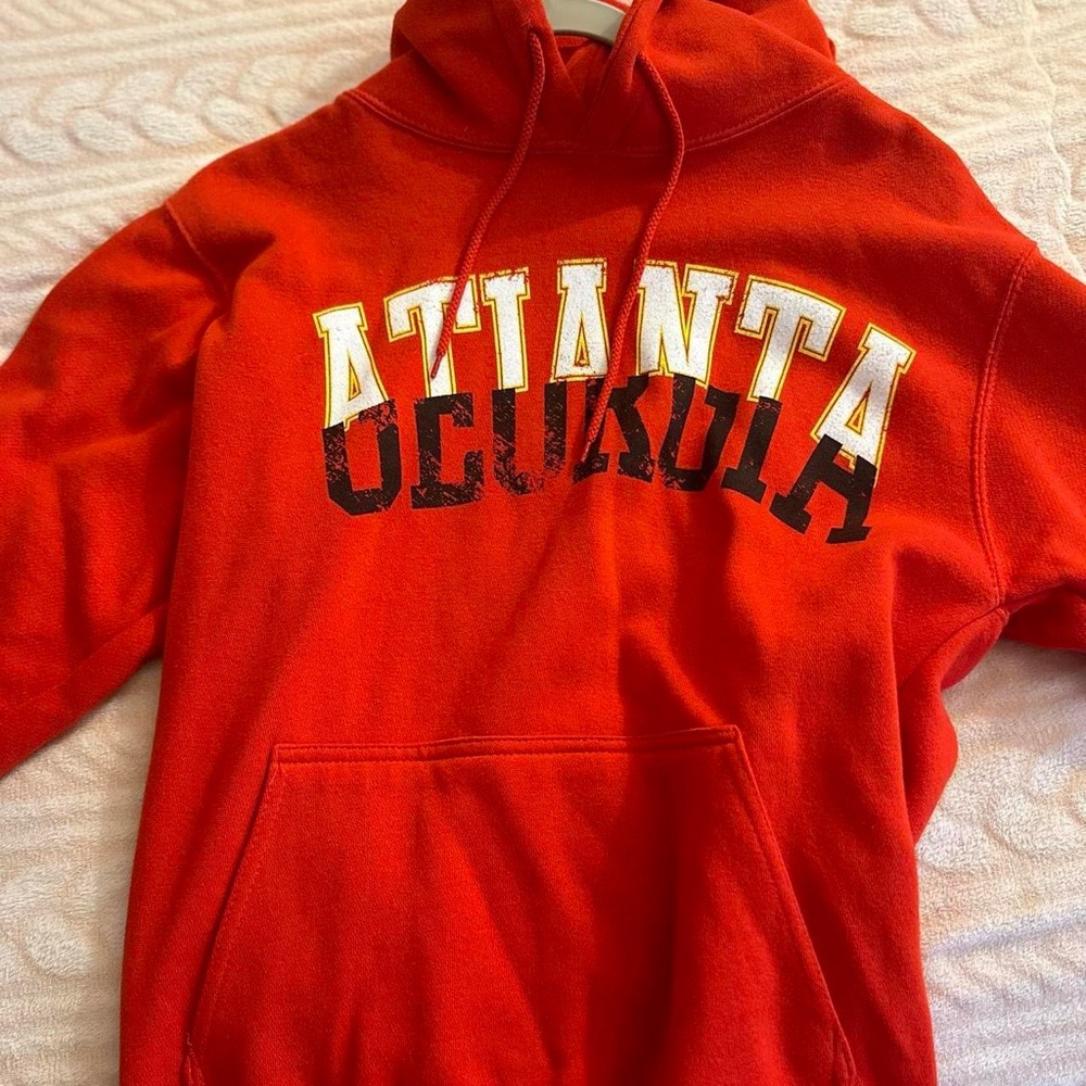 Red Atlanta Georgia Hoodie